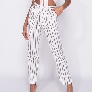 Pinstriped Trousers Available in 6/8/10/12/14